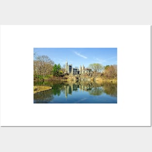 Belvedere Castle and Turtle Pond Posters and Art